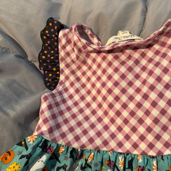 Girls Matilda Jane Moments with you Halloween All Hallows' Eve Tunic Size 4 Exce - Picture 7 of 8